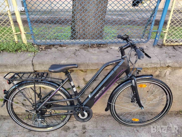 28 цола електрически алуминиев велосипед с 21 скорости усилени капли амортисьори предни като нов , снимка 13 - Велосипеди - 52818762