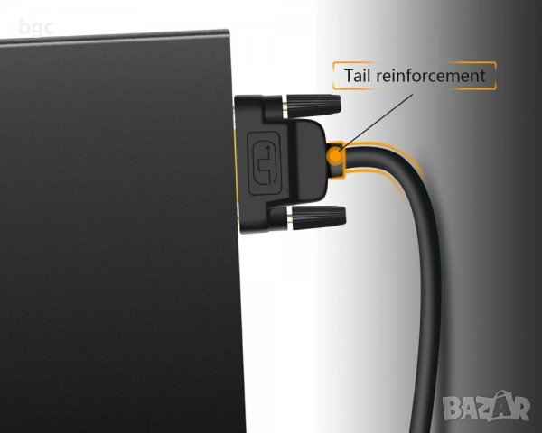 НОВ Кабел DVI към DVI 24+1 High speed 1080p Gold Мъжки-Мъжки DVI Монитор HDTV PC PS3 XBOX DVD Кино, снимка 7 - Кабели и адаптери - 39851438