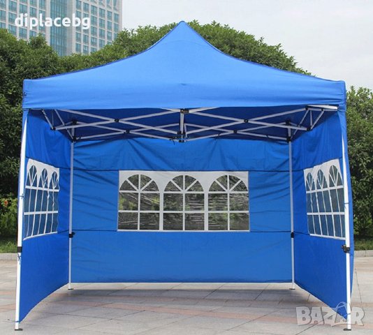 Шатра Шатри сгъваеми 2х2м 3х3м 4х2м 3х4,5м 3х6м различни цветове, снимка 4 - Градински мебели, декорация  - 39302771