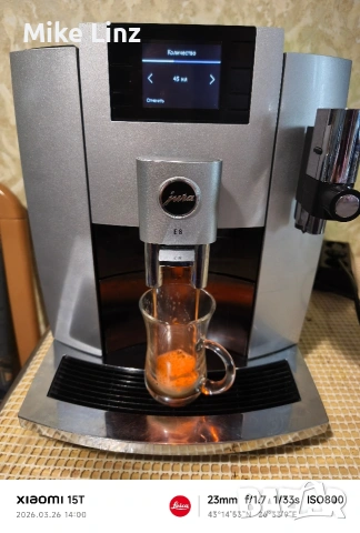 jura impressa E8 , снимка 7 - Кафемашини - 53986148