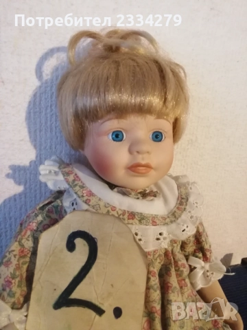  Порцеланови кукли,колекционерски, дължина 32см., снимка 8 - Колекции - 35281925