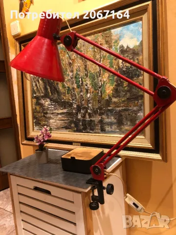 Настолна промишлена лампа