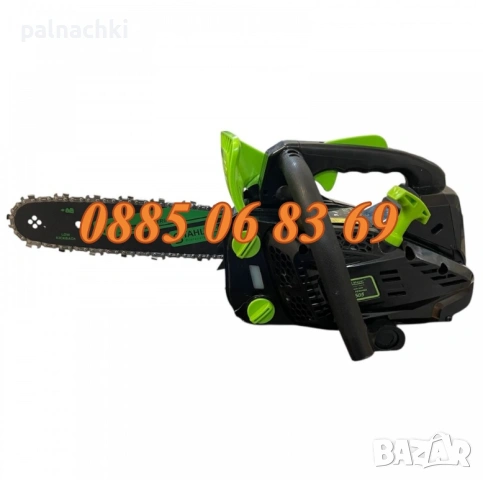 Мини бензинова резачка 25.4 куб. с 30 см шина и две вериги, снимка 2 - Градинска техника - 53174573