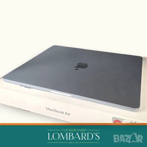 Лаптоп Macbook Air 15 М5 512GB 16 RAM 100% батерия, N: 138396, снимка 2 - Лаптопи за работа - 56082726