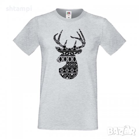 Мъжка тениска Deer 1 Елен Животно,Изненада,Подарък,Празник , снимка 10 - Тениски - 36813687