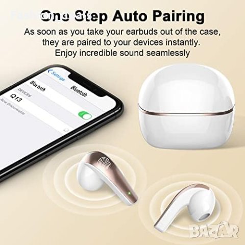 Нови Bluetooth 5.3 Безжични Слушалки, HD Микрофон, IP7 Защита, снимка 3 - Bluetooth слушалки - 42712871