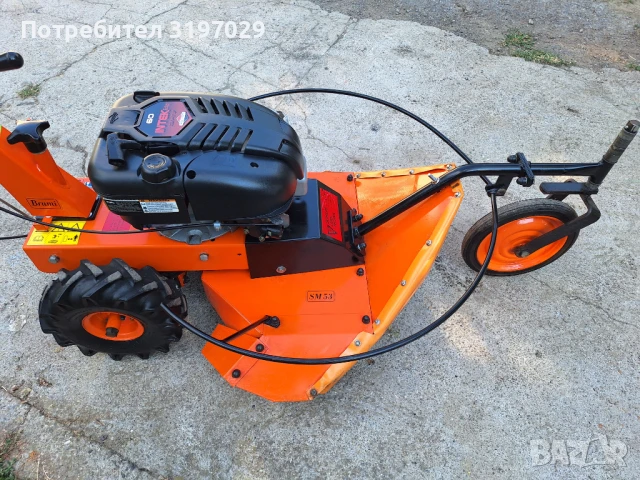 Косачка за висока трева мулчираща предна задна скорости триколка, снимка 11 - Градинска техника - 51000622