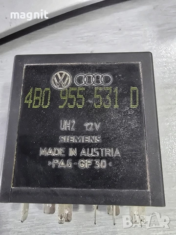 4B0955531D Реле 602 VW Audi Seat Skoda, снимка 2 - Части - 53187180
