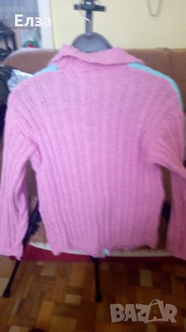 Ръчно плетена жилетка, снимка 2 - Жилетки - 35245131