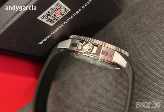  TISSOT SEASTAR POWERMATIC 80 T120.407.37.051.00 механичен часовник като нов пълен комплект, снимка 14 - Мъжки - 46779713