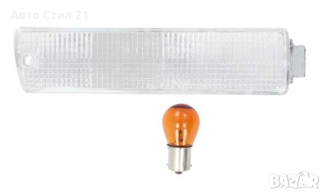 Мигачи Голф 2 бели VW Golf II широка броня мигач бял