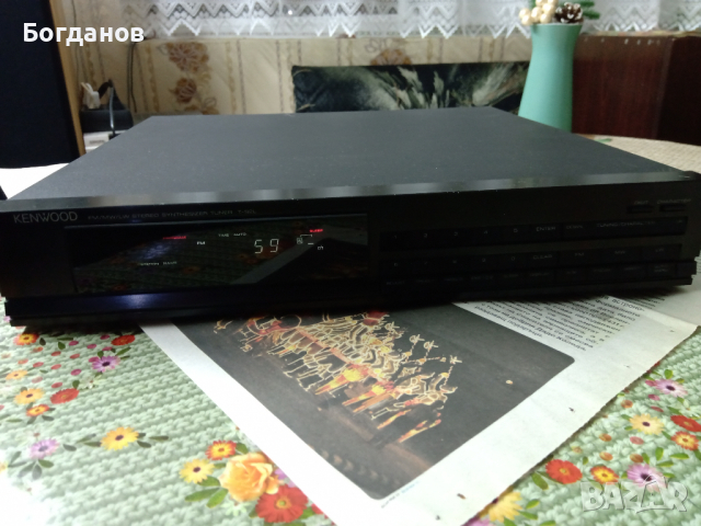 KENWOOD T92-L SYNTHESISER TUNER MADE IN FRANCE ВИСОК КЛАС, снимка 2 - Радиокасетофони, транзистори - 44797643