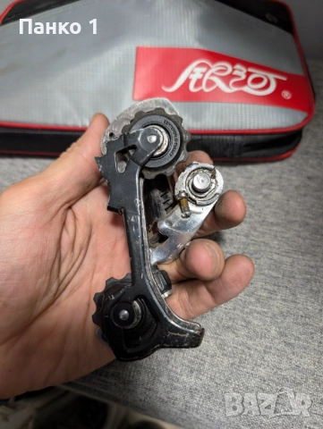 Ретро Дерайльор Shimano STX Дълго Рамо, снимка 3 - Части за велосипеди - 51922243
