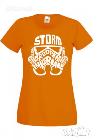 Дамска Тениска Storm trooper,Изненада,Повод,Подарък,Празник, снимка 4 - Тениски - 37639339