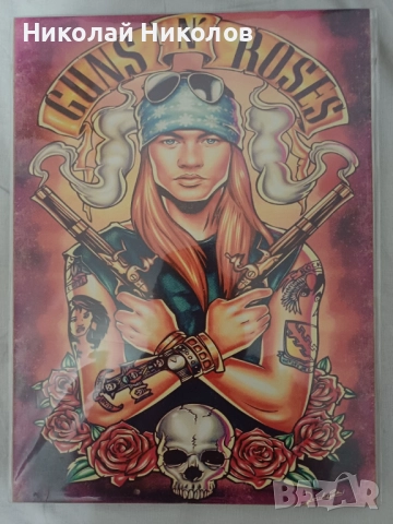 Табела GUNS N' ROSES, AXL ROSE