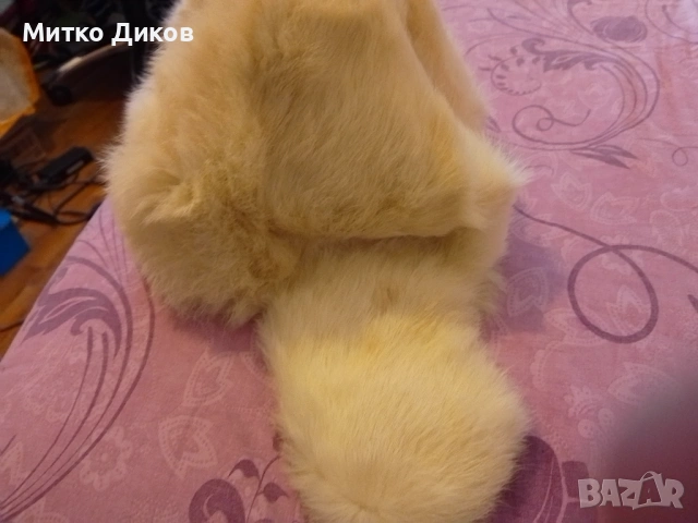 Дамска шапка нова естествена кожа от лисица ушанка #57, снимка 2 - Шапки - 53903794