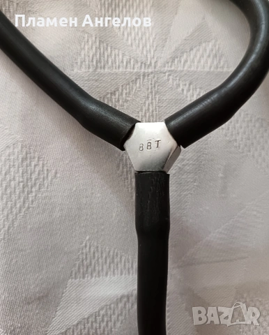 Стар медицински инструмент, стетоскоп, снимка 4 - Антикварни и старинни предмети - 53972278