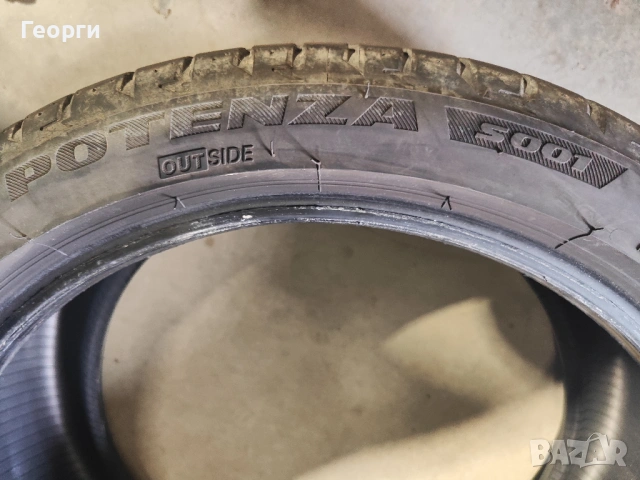 2бр.летни гуми 235/40/19 Bridgestone, снимка 6 - Гуми и джанти - 54186026