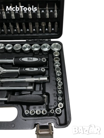 Гедоре 108 части 1/4“ & 3/8“ BLT Werkzeuge, снимка 3 - Гедорета - 52584002