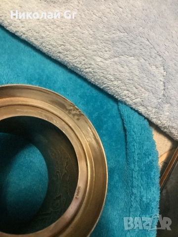 Поставка за чаши посребрен 1960 години производство СССР, снимка 6 - Антикварни и старинни предмети - 52618150