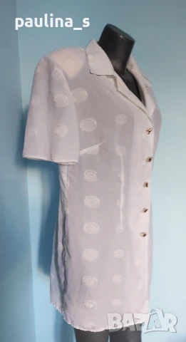 Туника за повод с бюстие(комплект) и Бяла туника тип сако същия модел , снимка 12 - Туники - 26413419