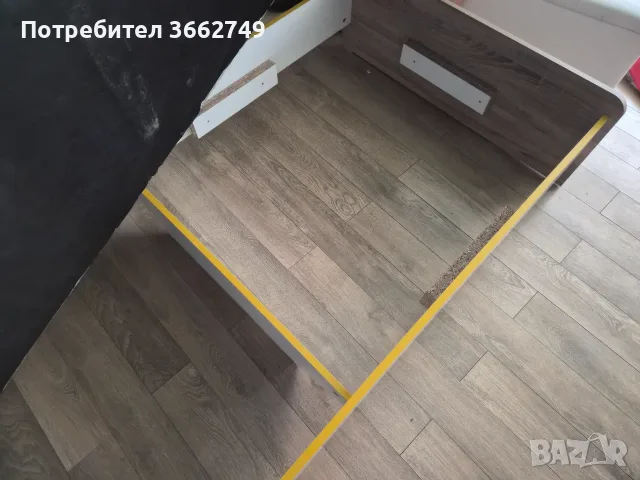 Детско единично легло с матрак и нощно шкафче, снимка 5 - Мебели за детската стая - 55817832