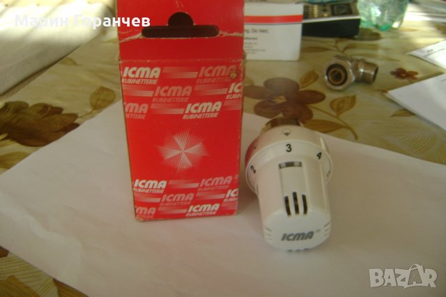 Термостат-ХЕРЦ Ф1/2"-за парно, снимка 4 - Други машини и части - 29526567