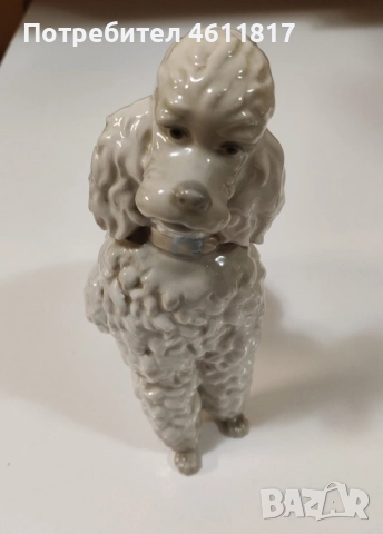 Порцеланова фигура Куче, снимка 3 - Колекции - 51933954
