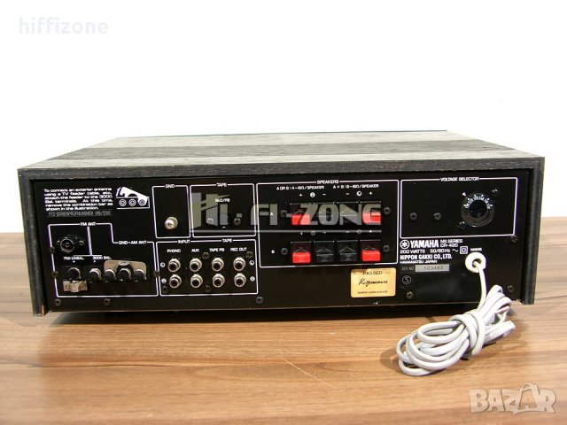 РЕСИВЪР  Yamaha cr-420 /1 , снимка 6 - Ресийвъри, усилватели, смесителни пултове - 34368933