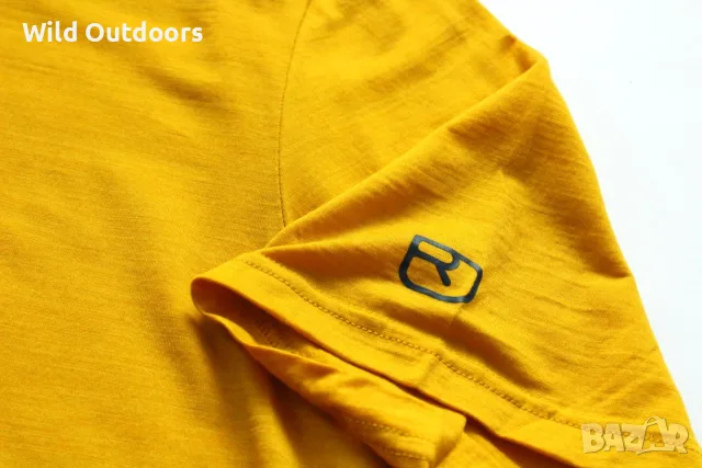 ORTOVOX 150 Cool logo Radio T-shirt - мъжка мерино тениска, размер XXL, снимка 5 - Спортни дрехи, екипи - 55804203
