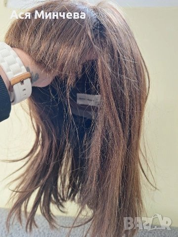 Детцка перука естествен косъм