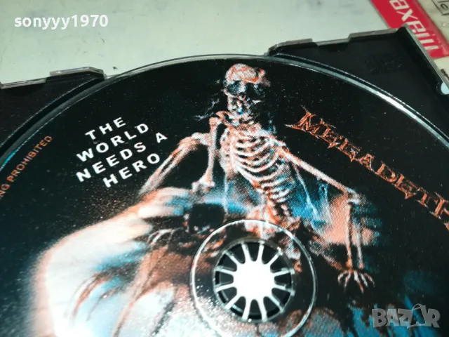 MEGADETH CD 0905251737, снимка 11 - CD дискове - 50223090