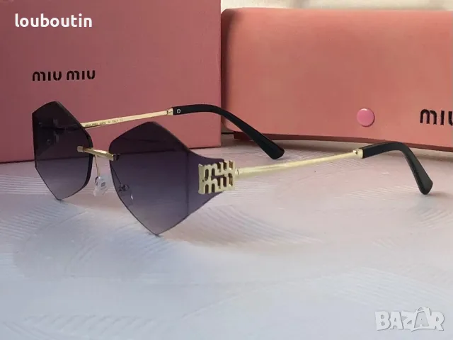 Miu 2024 дамски слънчеви очила осмоъгълник ромб 4 цвята, снимка 15 - Слънчеви и диоптрични очила - 48002083