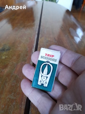 Стара сгъваема ножица,ножичка, снимка 2 - Други ценни предмети - 37665455