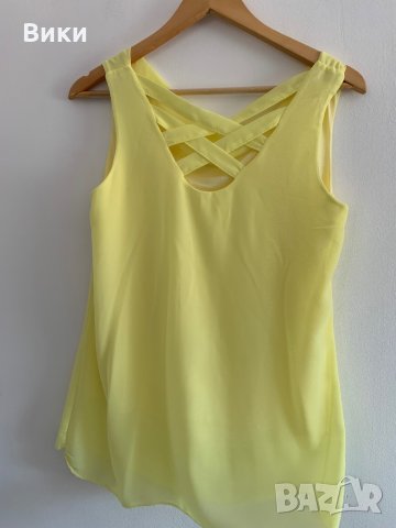 Красив жълт потник, снимка 5 - Потници - 29085467