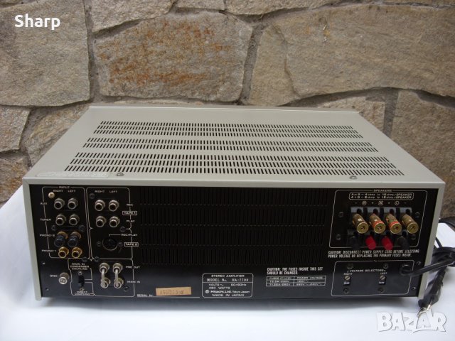 Hitachi HA-7700, снимка 10 - Ресийвъри, усилватели, смесителни пултове - 42687455