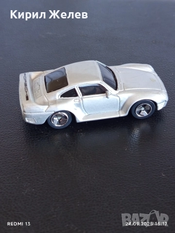 Метална количка спортен модел ПОРШЕ 959 за КОЛЕКЦИЯ ДЕКОРАЦИЯ 51347