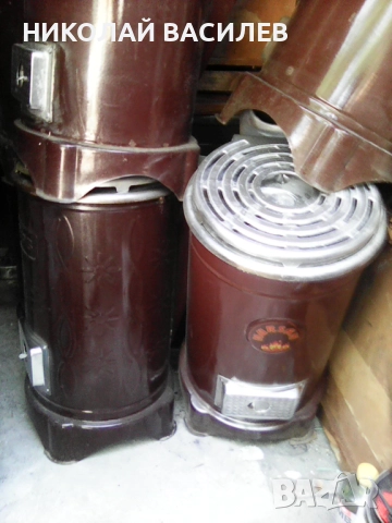 Печка     на     дърва   /  ЧУДО -  Без   казанче  има   кюнци   . .