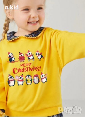 Лист Пингвини Коледни термо апликация картинка за дреха блуза чанта, снимка 3 - Други - 31268829