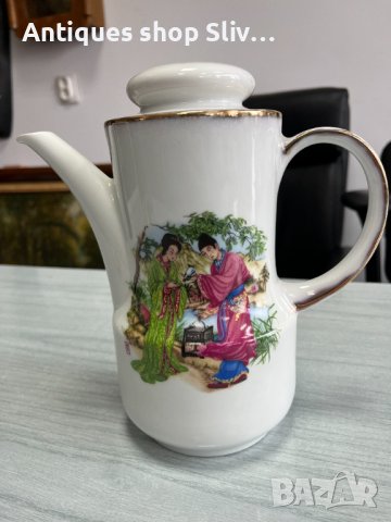 Порцеланов чайник Royal Schwabap. №3383, снимка 5 - Колекции - 39513939