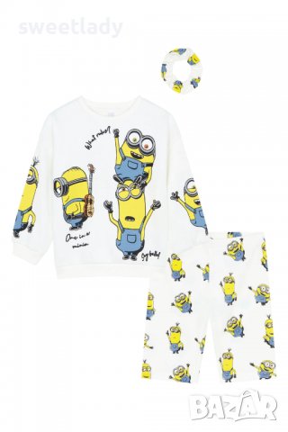 Супер моден комплект за момиче Миньони, снимка 2 - Детски комплекти - 40043885