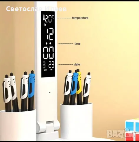  LED настолна лампа, снимка 2 - Лед осветление - 48402546