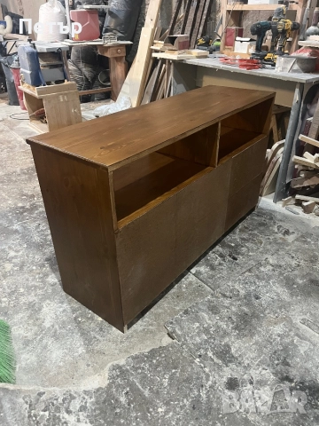 Тв шкаф от масив,чам, снимка 9 - Шкафове - 51551118