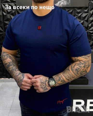 Hugo Boss Мъжка Тениска👕Мъжка Блуза С Къс Ръкав Хуго Бос Код Premium F.27