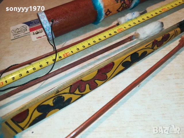 индиански лък и стрели в кобур 1711201842, снимка 4 - Колекции - 30822280