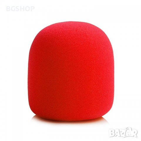 Ветробран за Микрофон / Sponge / - Червен, снимка 3 - Други - 38153167