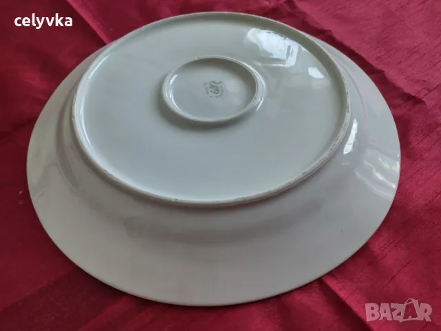 Голямо порцеланово плато, снимка 2 - Чинии - 50158685