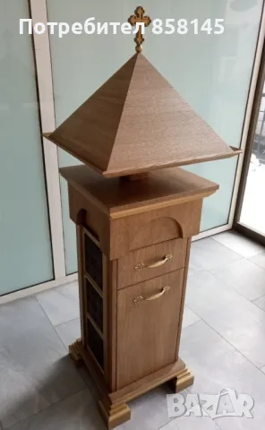 Аналой,клир,певница, снимка 3 - Други ценни предмети - 50105137