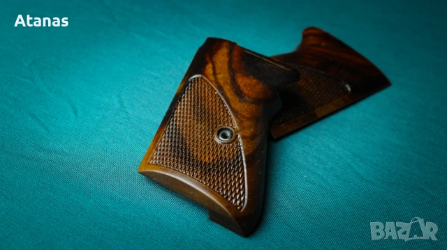 Чирени за Валтер/Walther PPK - орехови - ръчноизработени, снимка 5 - Оборудване и аксесоари за оръжия - 54100701