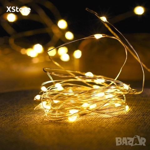 Приказни LED светлини струни 10 метра светодиодни SD14, снимка 4 - Декорация за дома - 52441053